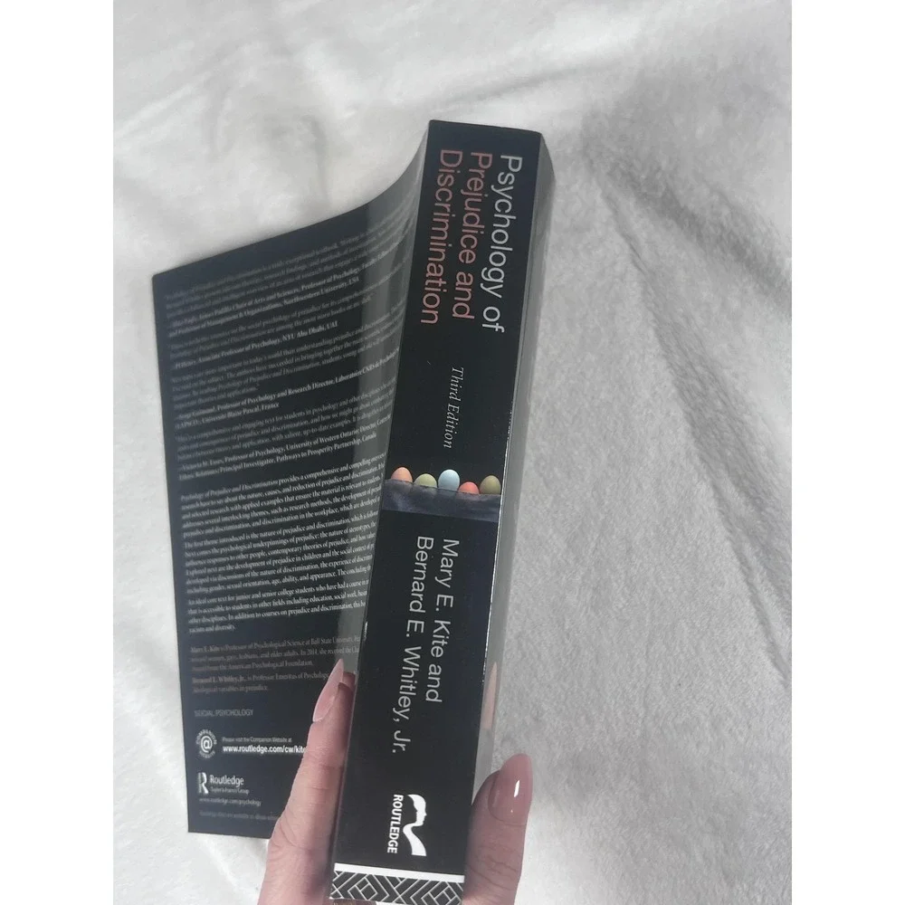 Psychology Of Prejudice And Discrimination Kite Whitley Black Trade PB Routledge